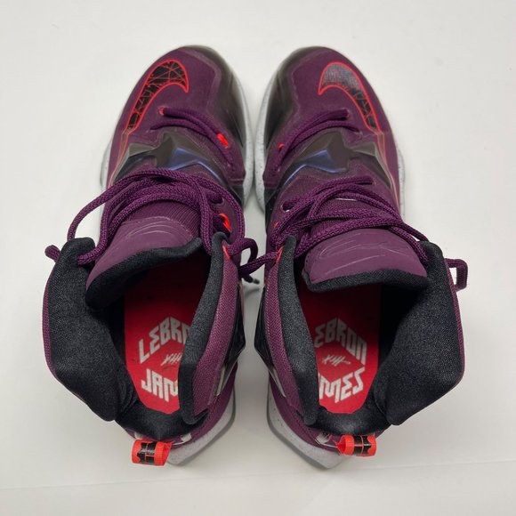 NIKE LEBRON XIII Written In The Stars Men's Size US 10.5 Mulberry 807219-500 - Picture 7 of 10